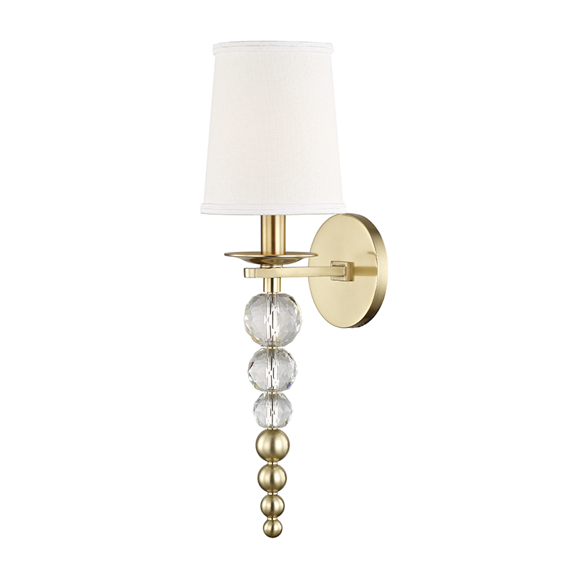 Persis Sconce Aged Brass