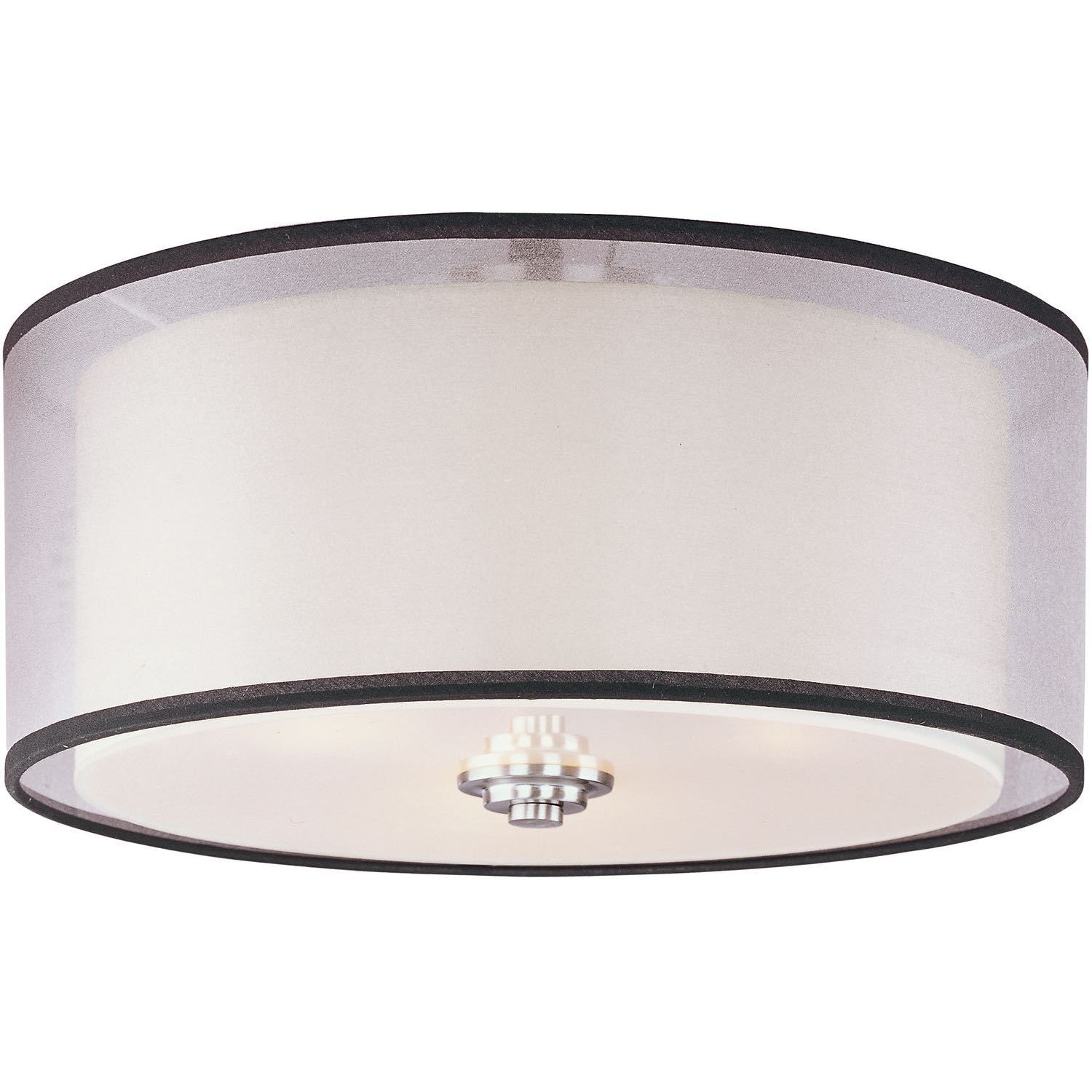 Orion Flush Mount Satin Nickel