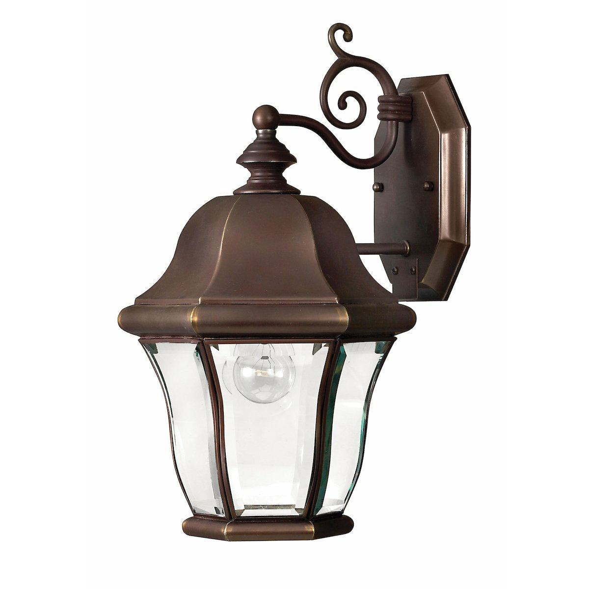 Monticello Outdoor Wall Light Copper Bronze