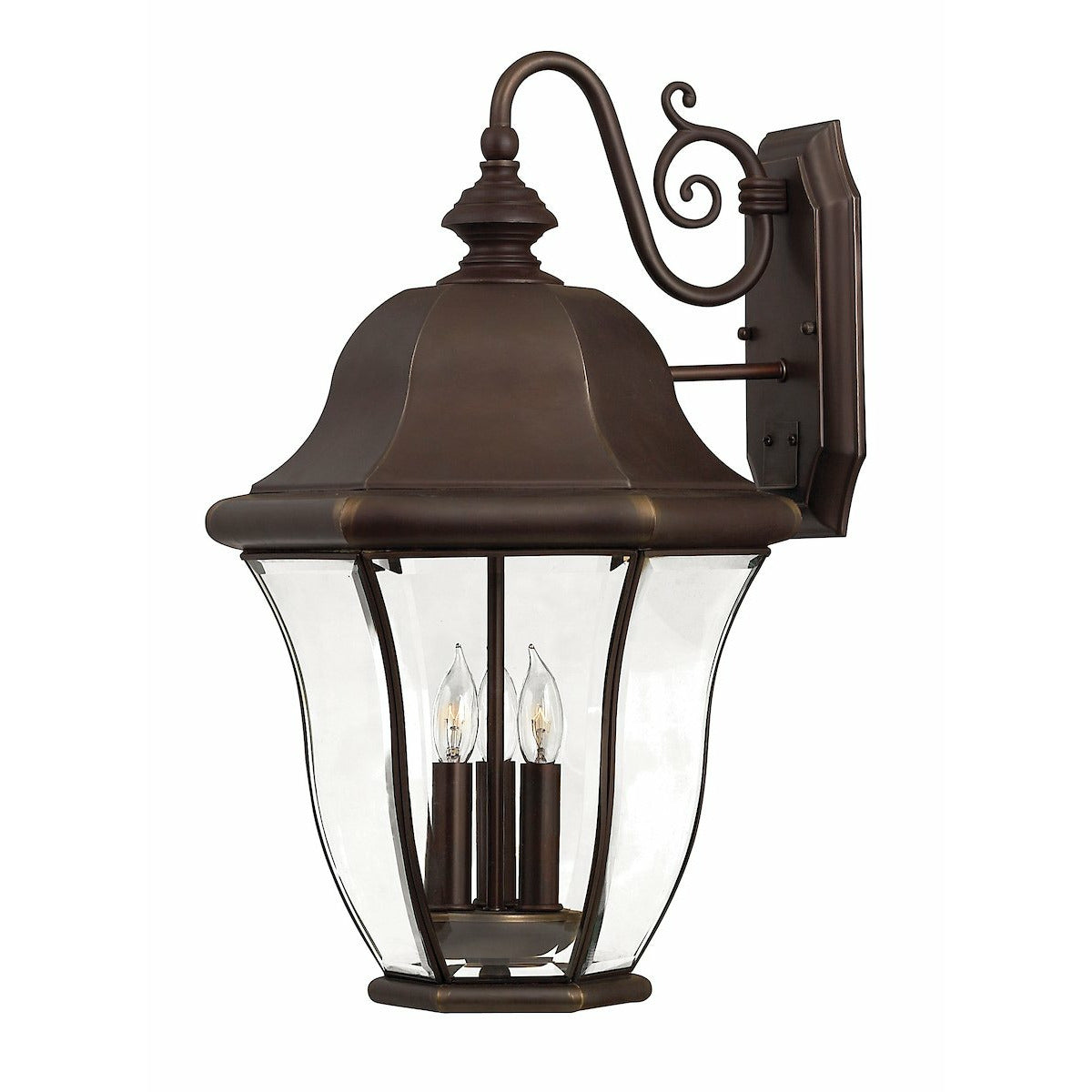 Monticello Outdoor Wall Light Copper Bronze