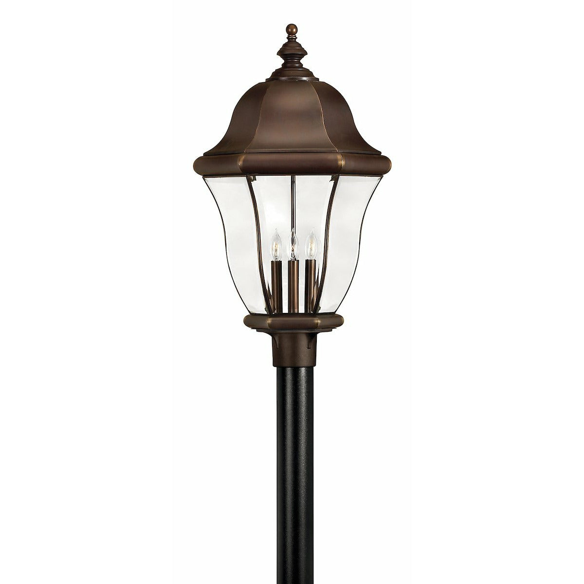 Monticello Post Light Copper Bronze