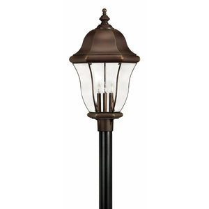 Monticello Post Light Copper Bronze