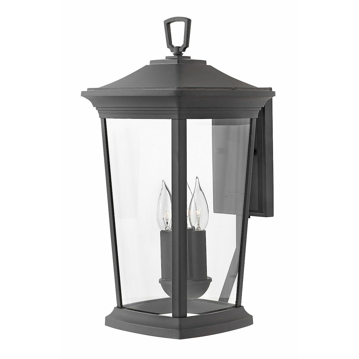 Bromley Outdoor Wall Light Museum Black-LL