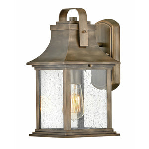 Grant Outdoor Wall Light Burnished Bronze