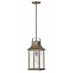 Grant Outdoor Pendant Burnished Bronze