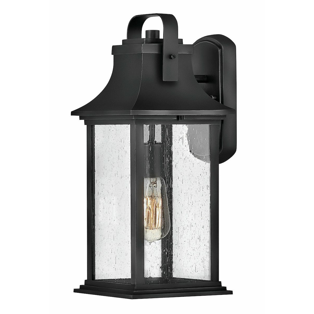 Grant Outdoor Wall Light Textured Black