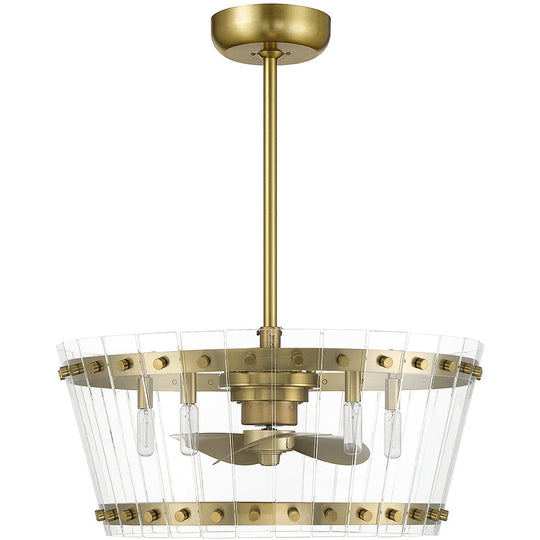 Ventari 5-Light LED Fan D'Lier