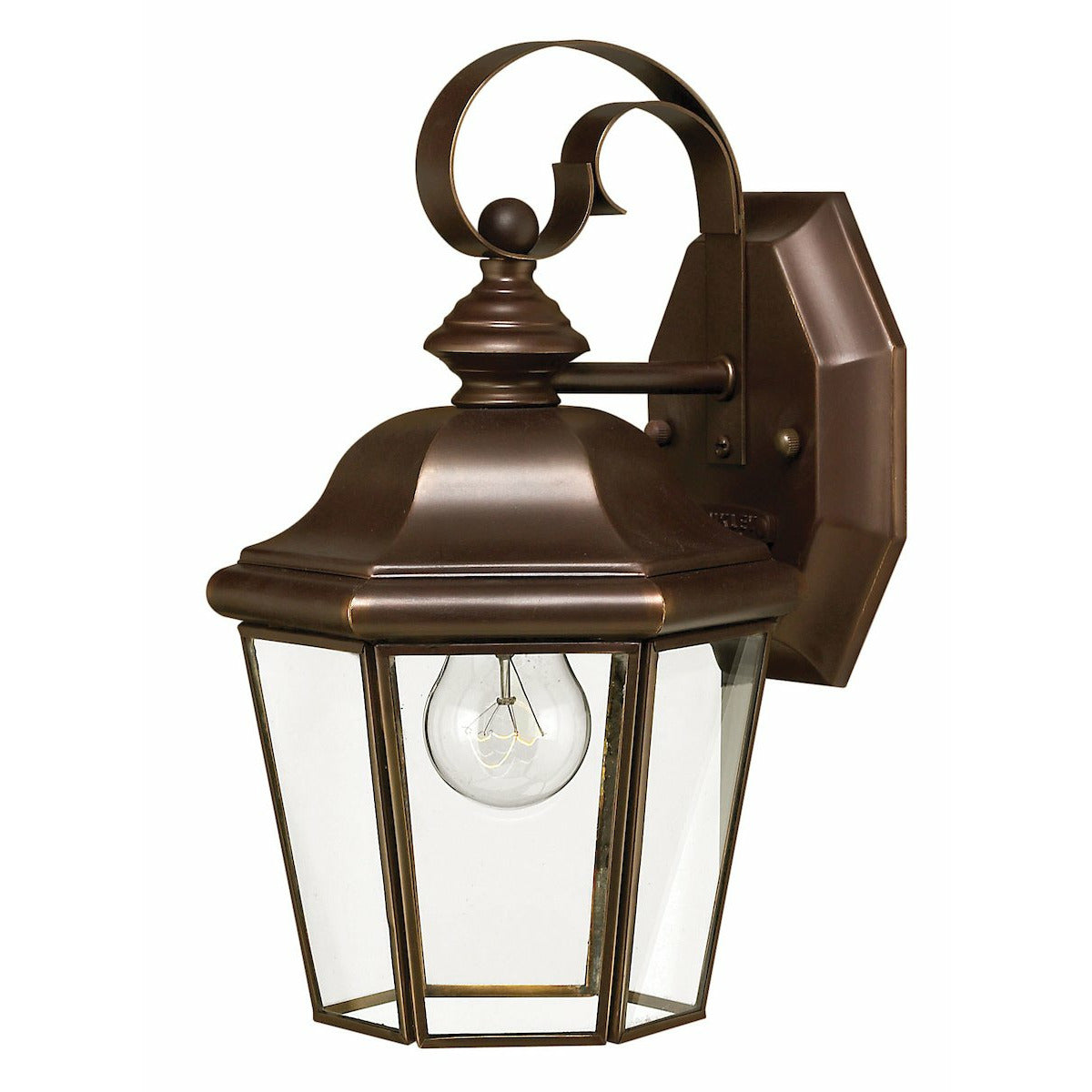 Clifton Park Outdoor Wall Light Copper Bronze