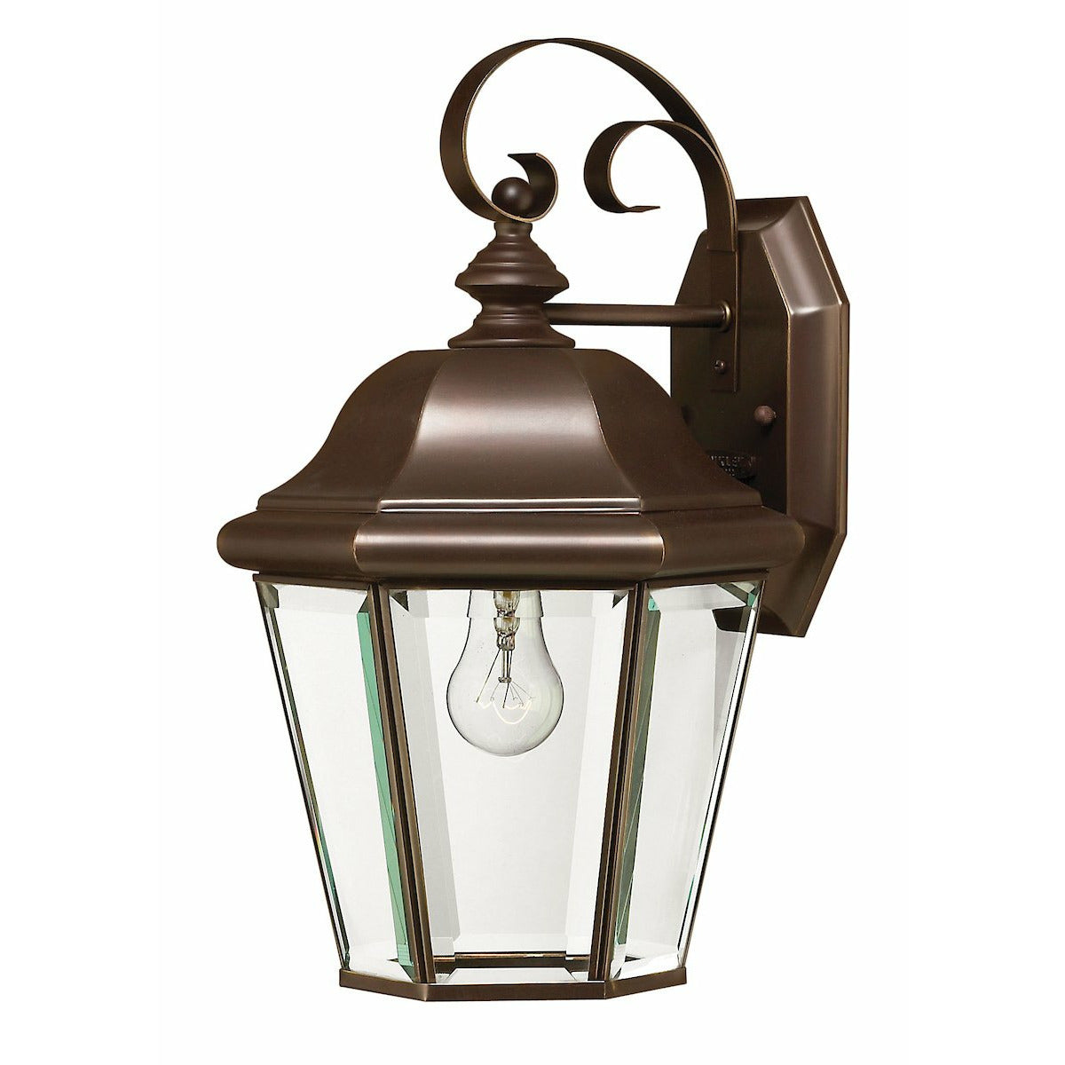 Clifton Park Outdoor Wall Light Copper Bronze