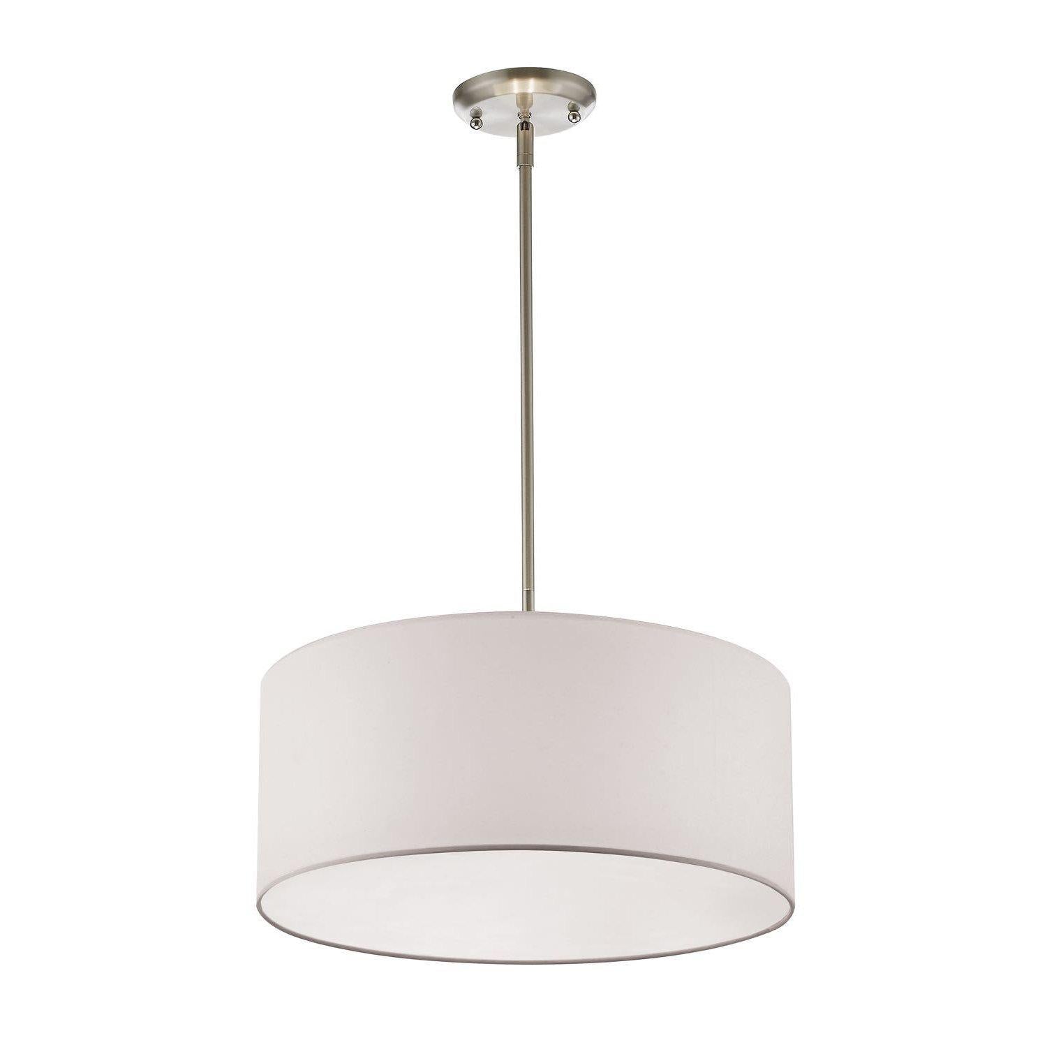 Albion Pendant Brushed Nickel