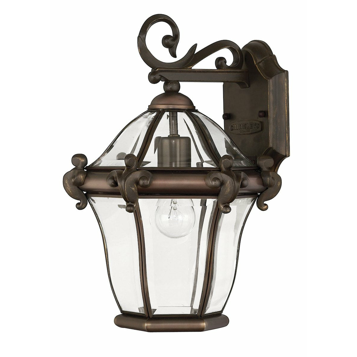 San Clemente Outdoor Wall Light Copper Bronze