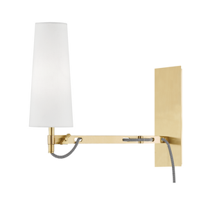 Lanyard Sconce Aged Brass