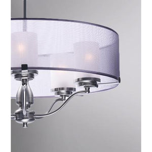 Lucid Pendant Satin Nickel