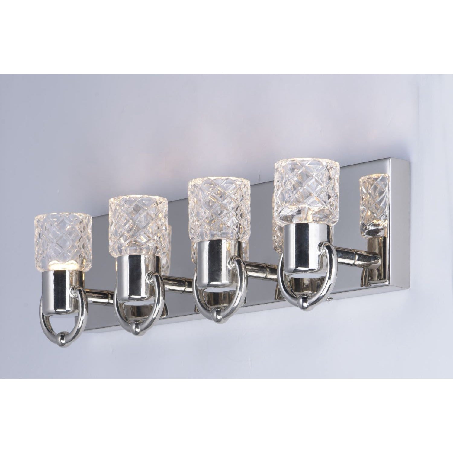 Crystol Vanity Light Polished Nickel