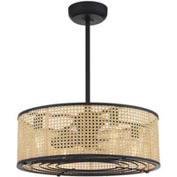 Astoria 4-Light Fan D'Lier