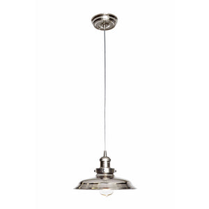 Mini Hi-Bay Pendant Satin Nickel