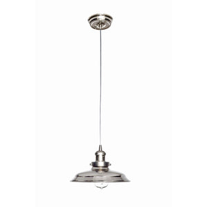 Mini Hi-Bay Pendant Satin Nickel