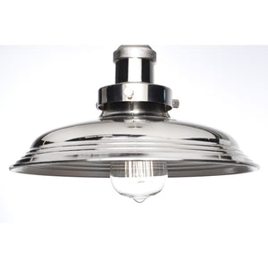 Mini Hi-Bay Pendant Satin Nickel