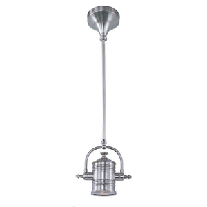 Hi-Bay Pendant Satin Nickel