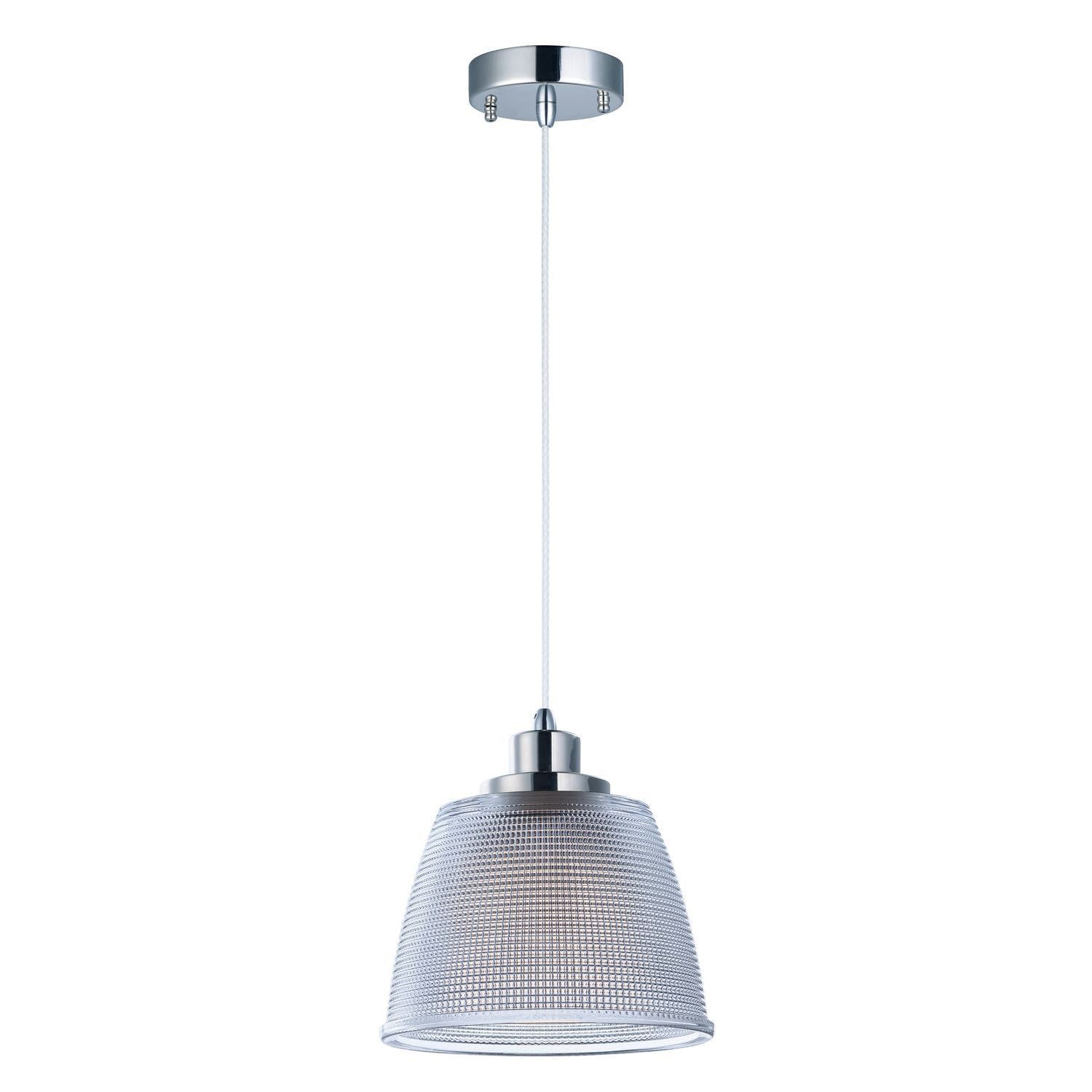 Retro Pendant Polished Nickel