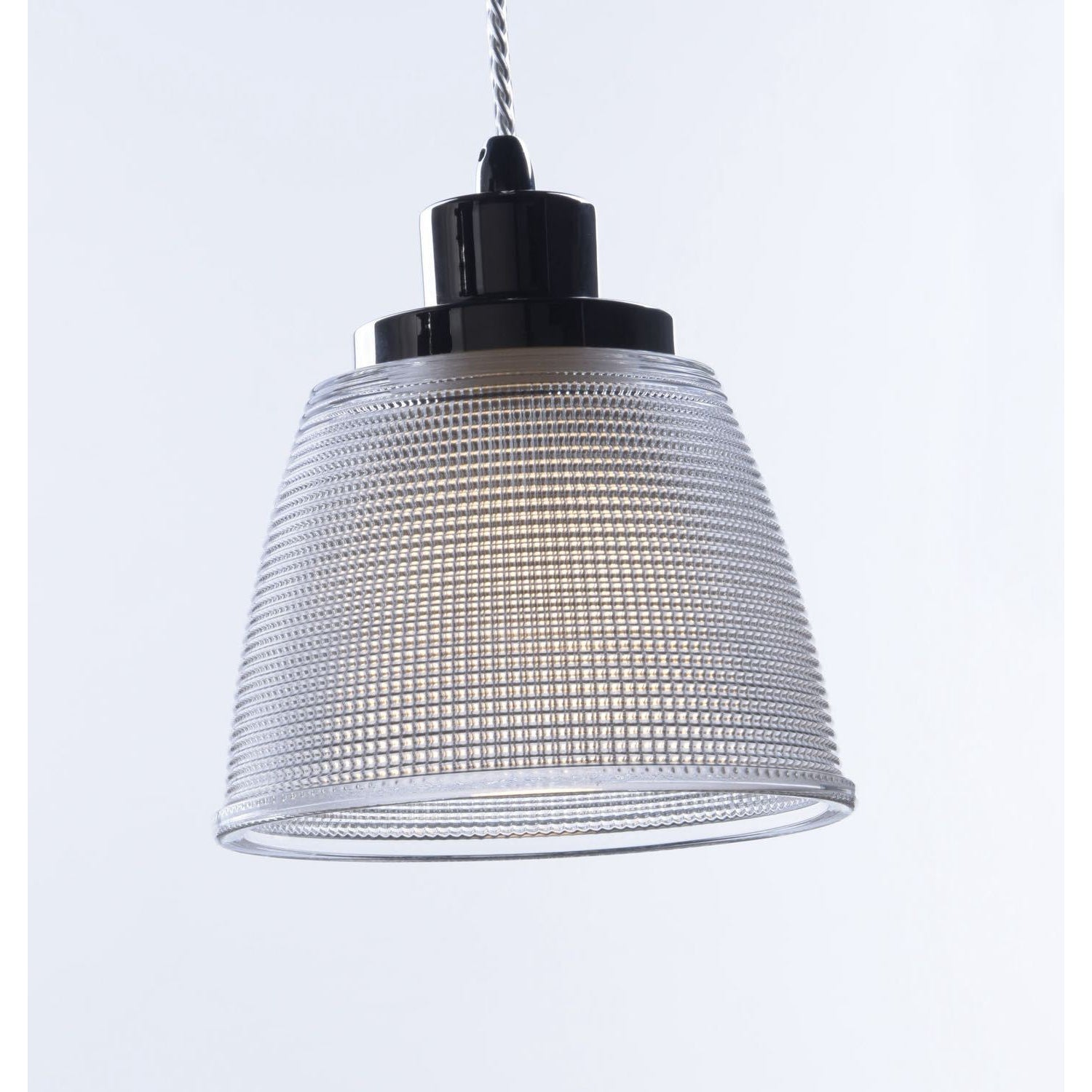 Retro Pendant Polished Nickel