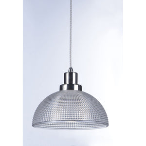 Retro Pendant Polished Nickel