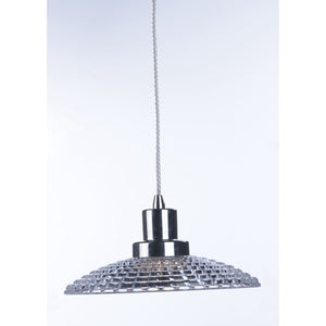 Retro Pendant Polished Nickel