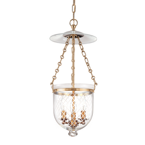 Hampton Mini Pendant Aged Brass - C2