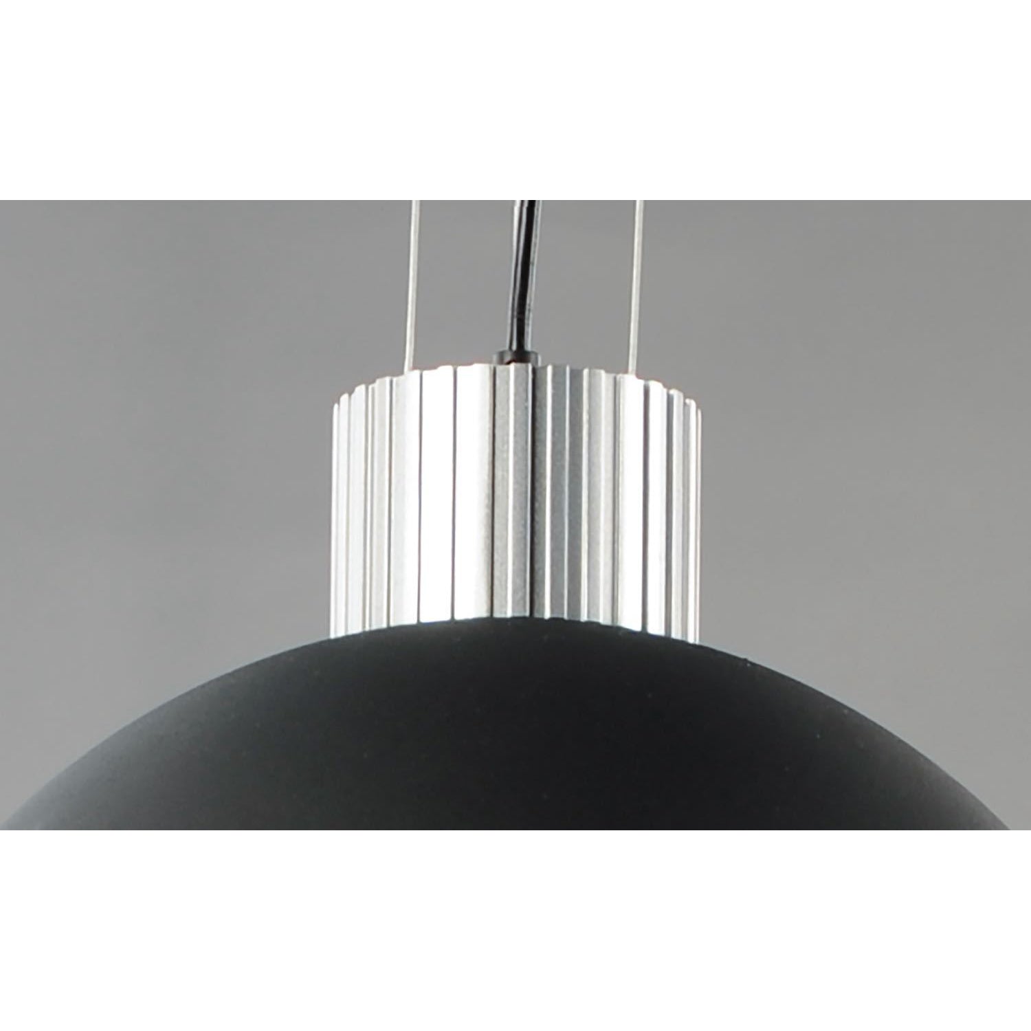 Storehouse Pendant Satin Aluminum / Black