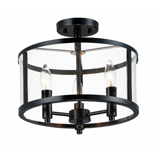 Sentinel 3-Light Semi Flush Mount