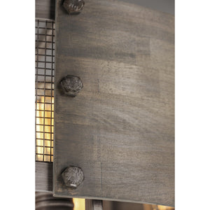 Outland Pendant Barn Wood / Weathered Zinc