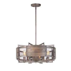 Outland Pendant Barn Wood / Weathered Zinc