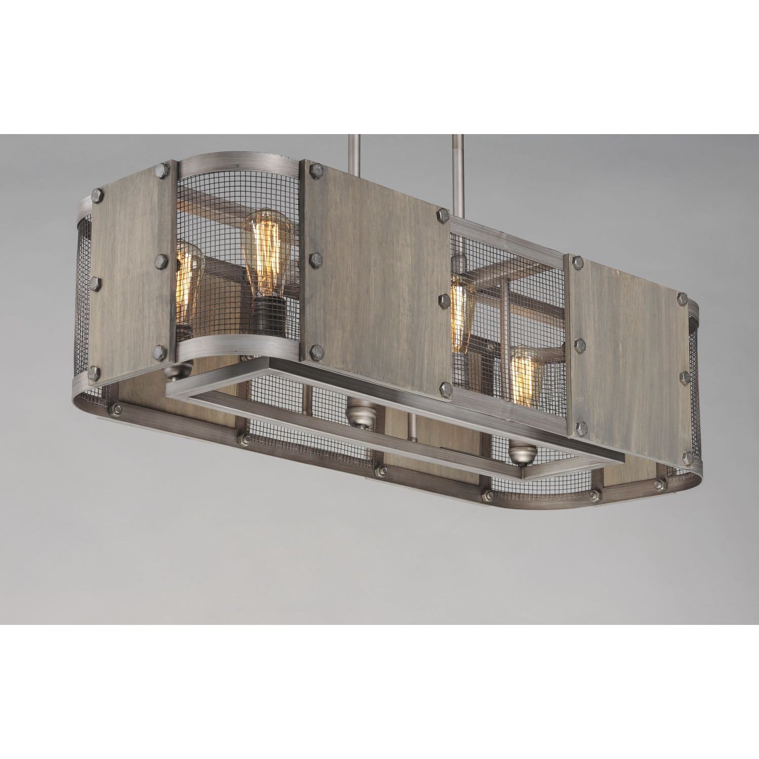 Outland Linear Suspension Barn Wood / Weathered Zinc