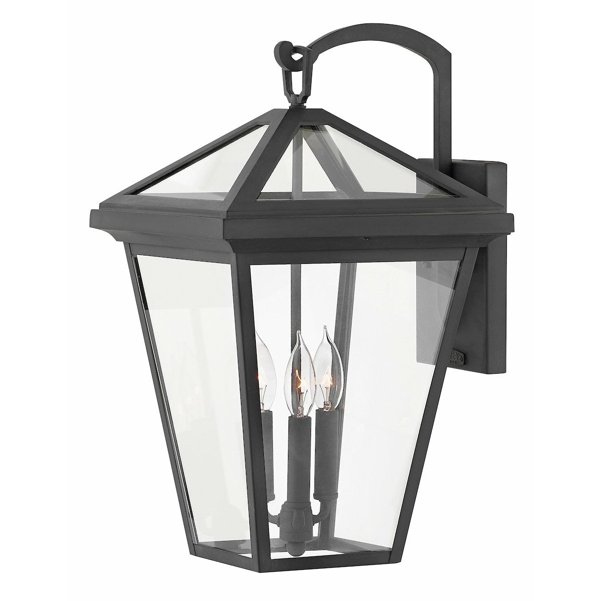 Alford Place Outdoor Wall Light Museum Black