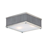 Ruffle Flush Mount