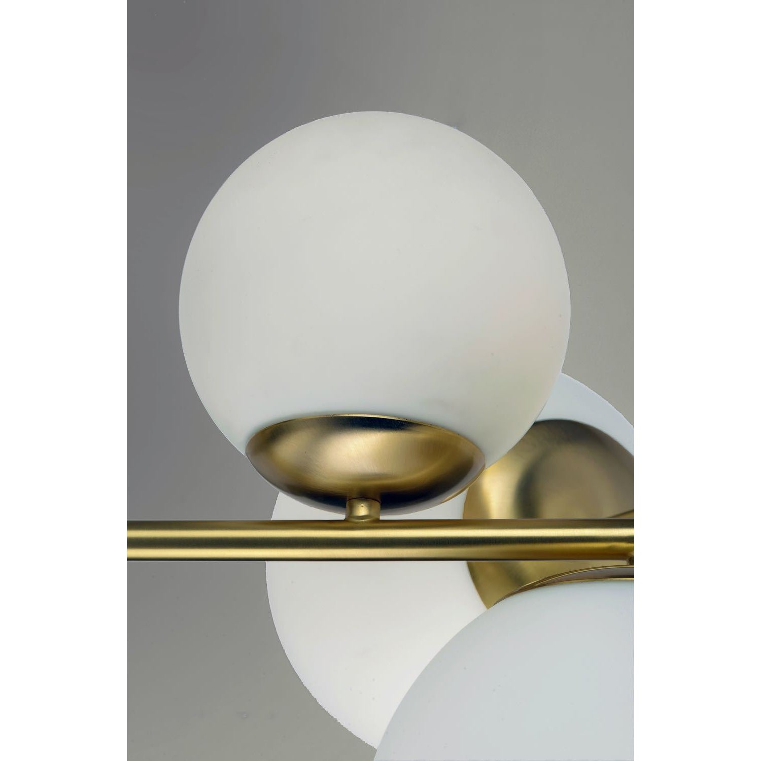 Vesper Pendant Satin Brass / Black