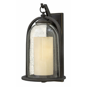 Quincy Outdoor Wall Light Oil Rubbed Bronze-LED