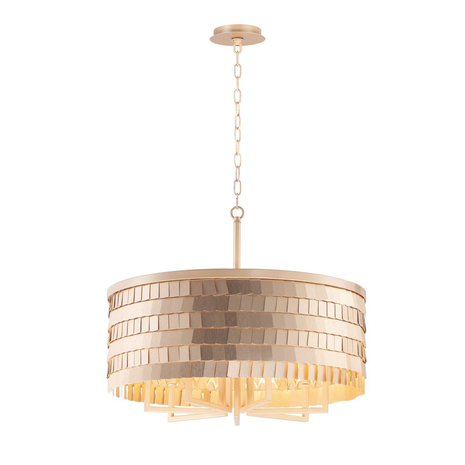Glamour Chandelier Champagne / Gold