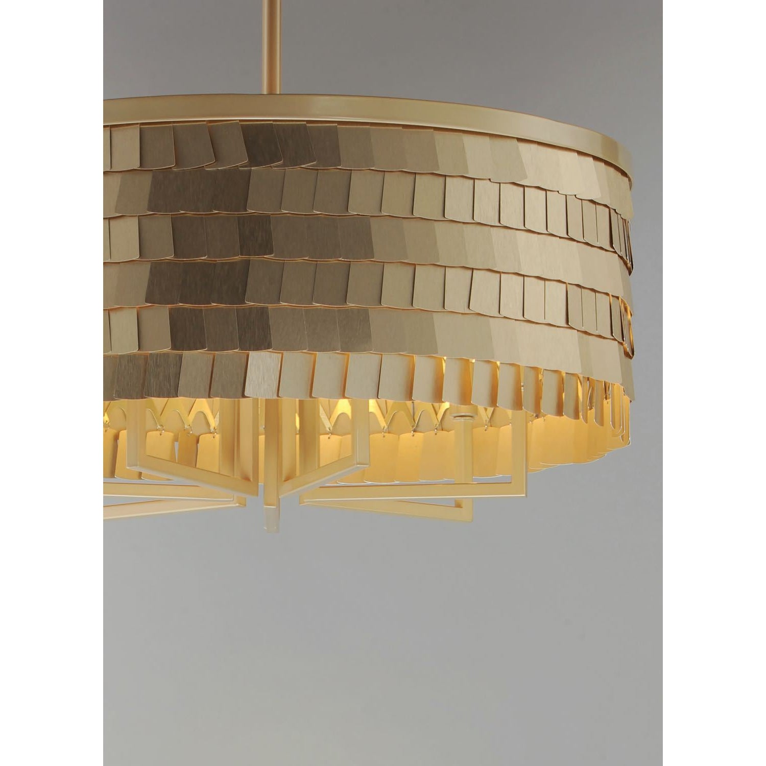 Glamour Chandelier Champagne / Gold