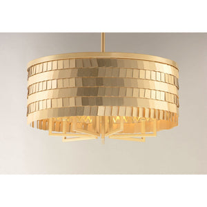 Glamour Chandelier Champagne / Gold