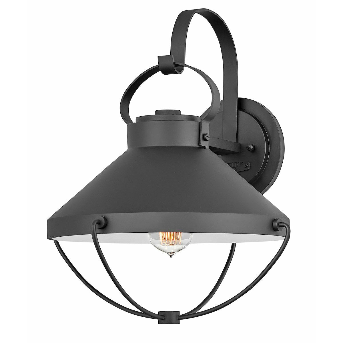 Crew Outdoor Wall Light Black