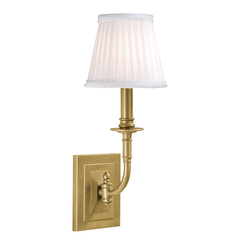 Lombard Sconce Aged Brass