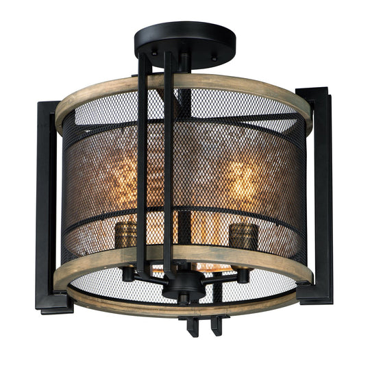 Boundry Semi Flush Mount