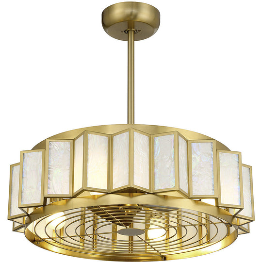 Gideon 4-Light LED Fan D'Lier