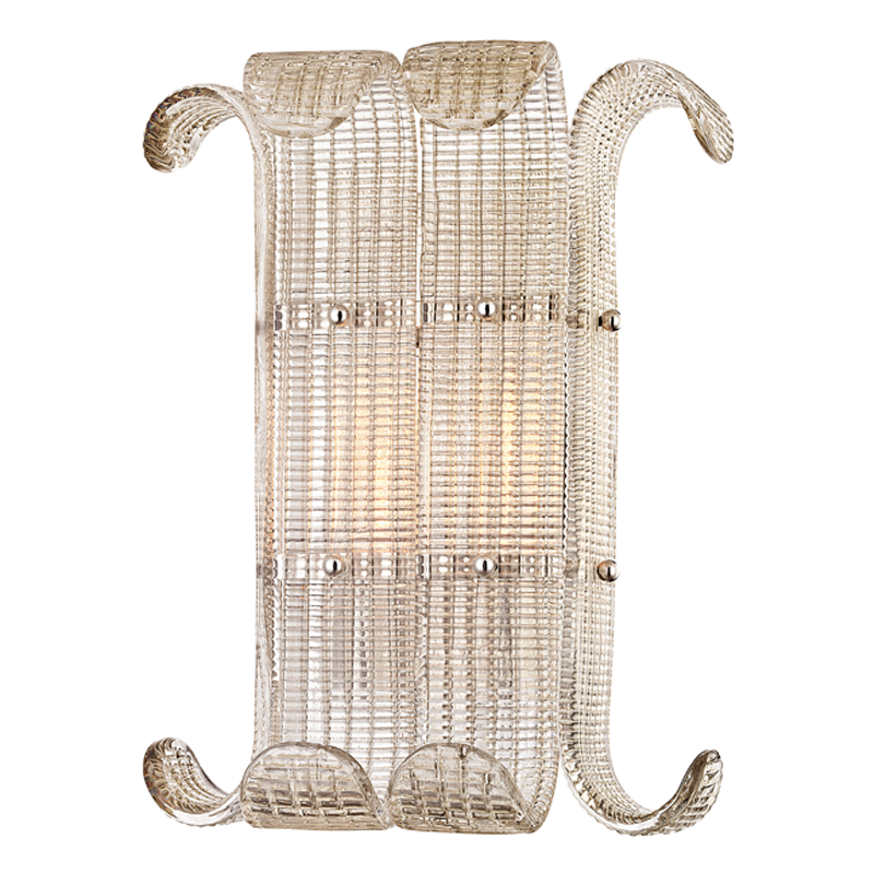 Brasher Sconce Polished Nickel