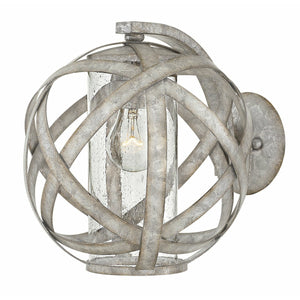 Carson Outdoor Wall Light Weathered Zinc