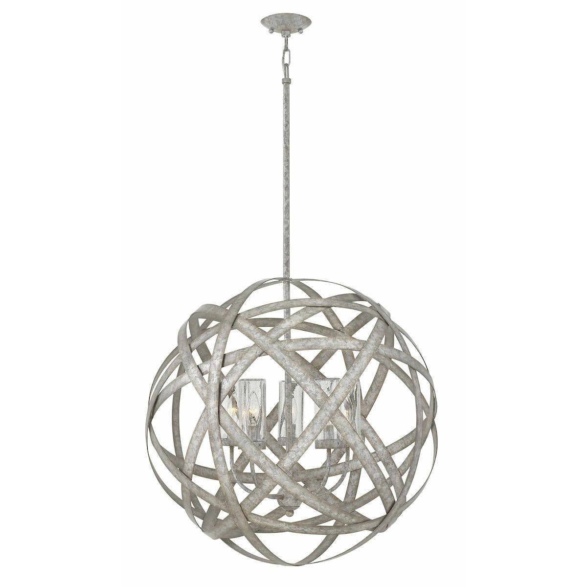 Carson Outdoor Pendant Weathered Zinc-LL