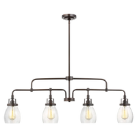 Belton Four Light Island Pendant