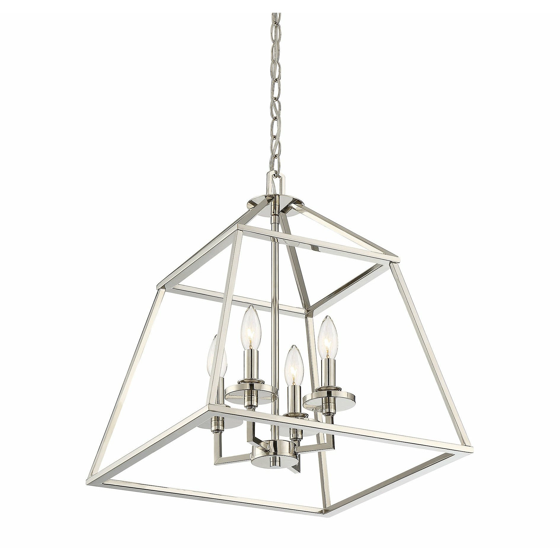 Braxton Pendant Polished Nickel