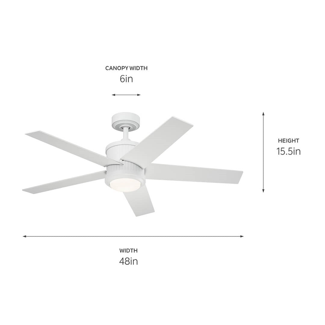 Brahm 48" Ceiling Fan